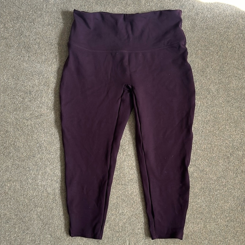 SPANX Ponte ankle-length slimming leggings. 20262Q - size 1X/1TG petite taille.